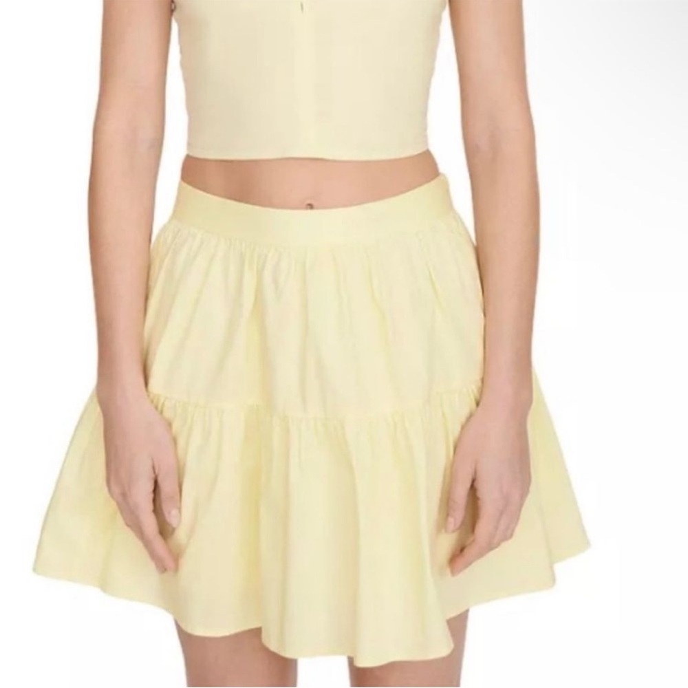 STAUD Yellow Skirt Size 6